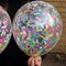 Confetti Balloons/candy confetti balloons/Ice cream sprinkle balloons/birtthday party confetti balloons for baby shower/birthday party/family parties 25pcs